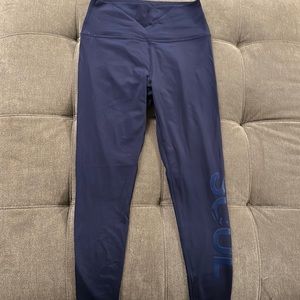 Milestone legging , cobalt blue . M